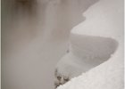 4. Snow sculpture.jpg : Grand Prismatic Spring, Midway Geyser Basin, USA Yellowstone Montana Wyoming Idaho winter